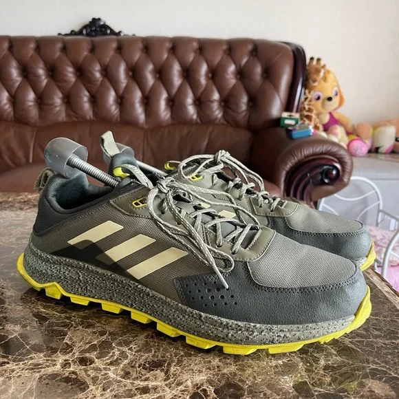 adidas | Shoes | Adidas Mens Response Trail Eg3458 Green Running Shoes  Sneakers Size 4 | Poshmark